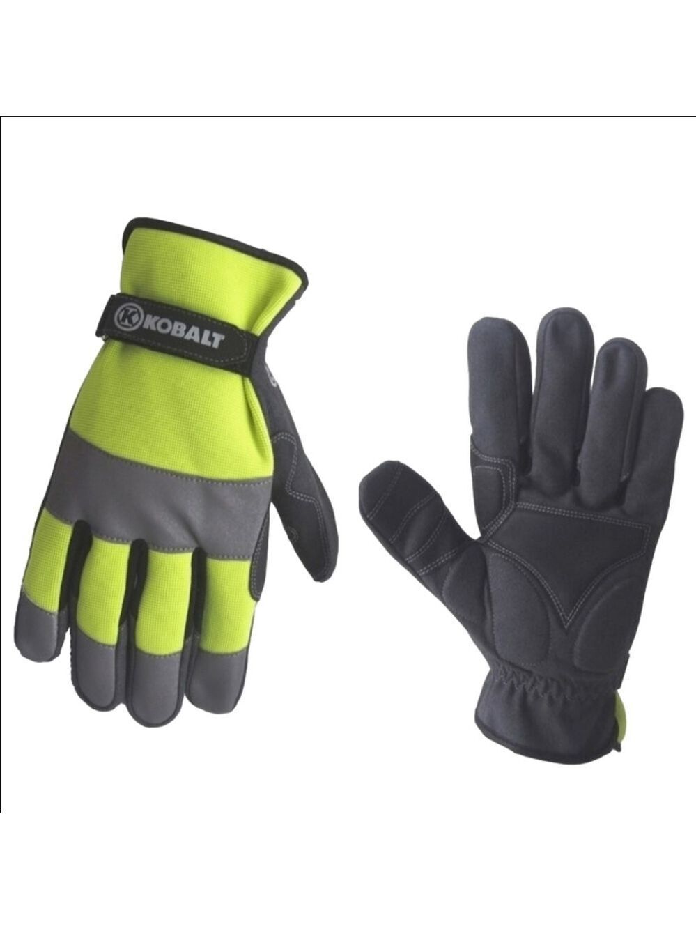 Kobalt High Visibility Safety Gloves Project Gloves Work Gloves Size Large New